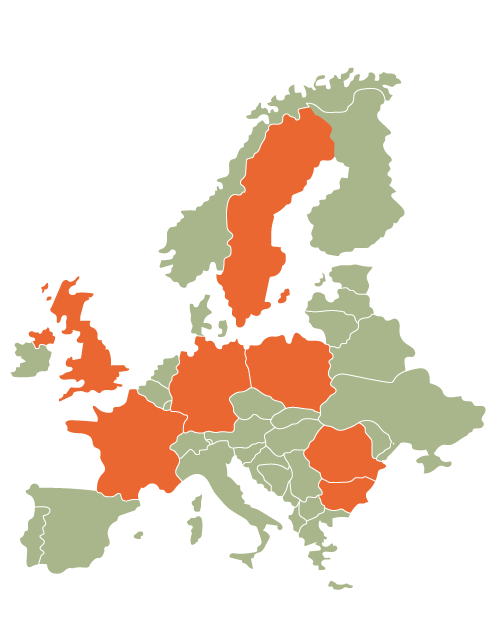 ENSON coverage map