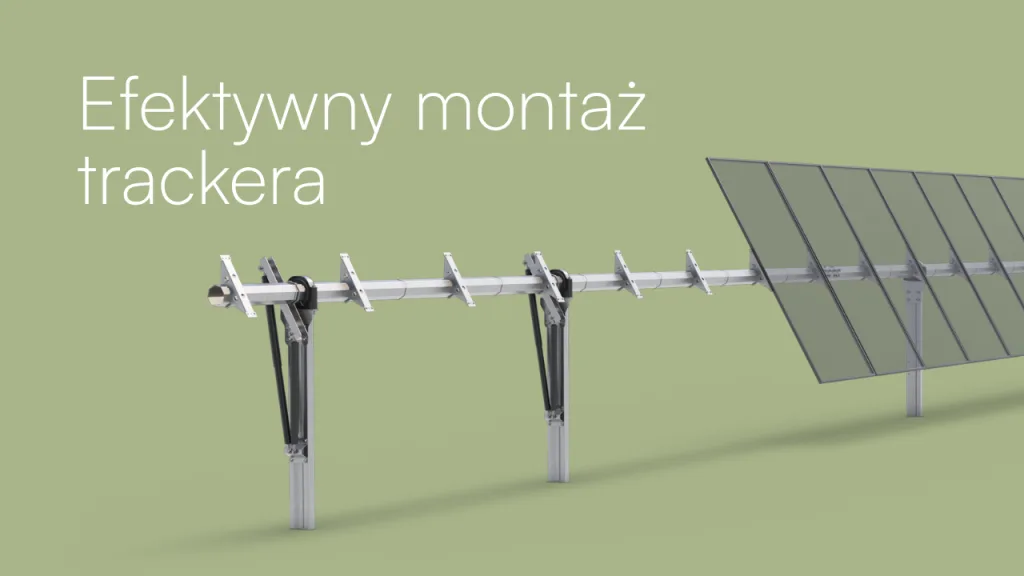 Efektywny montaż trackera solarnego